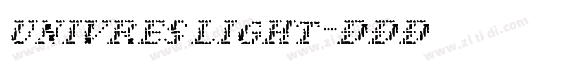 univres light字体转换 univres light字体转换